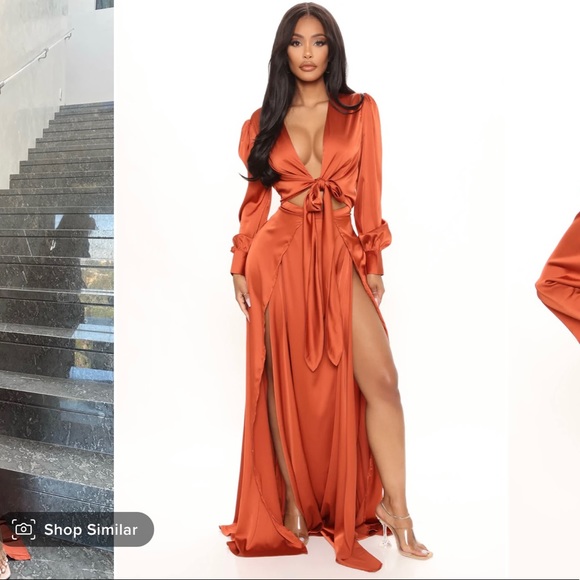 Fashion nova maxi dress (brand new still in package) - Picture 2 of 3